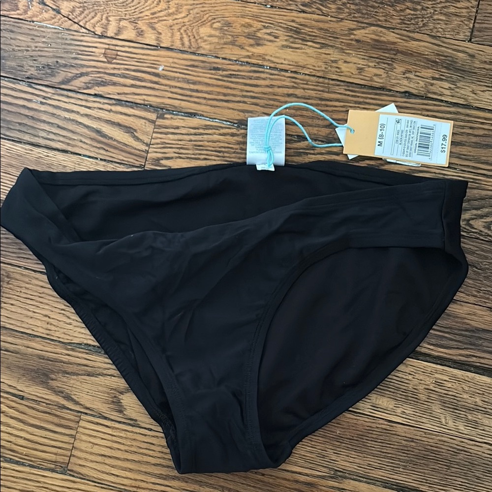 Black Women's swim bottoms Kona sun size medium new with tags and liner